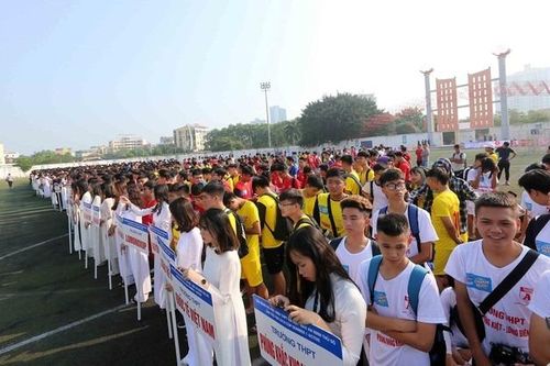 Giải bóng đá học sinh THPT Hà Nội 2023 chính thức khai mạc cuối tuần này