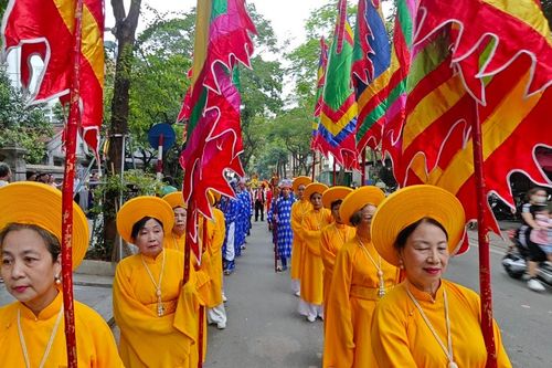Quận Ba Đình: Kỷ niệm ngày hóa của Đức Thánh Huyền Thiên Trấn vũ