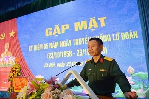 Lữ đoàn Thông tin 205 gặp mặt kỷ niệm 65 năm Ngày truyền thống