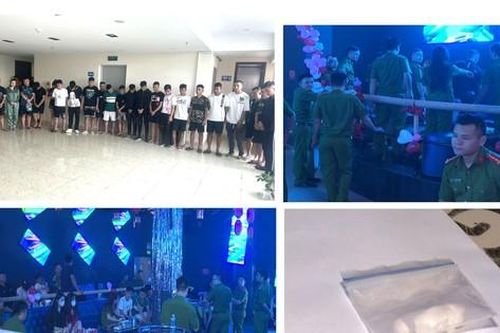 Hơn 50 cảnh sát bao vây, kiểm tra quán bar trá hình JP CLUB