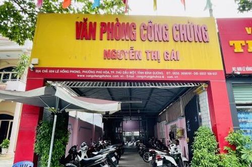 Khởi tố trưởng văn phòng công chứng ở Bình Dương