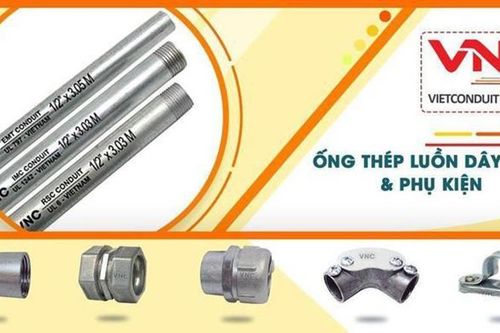 Ống thép luồn dây điện EMT Vietconduit 'ghi điểm' tại nhiều công trình