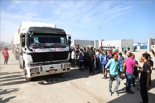 Thổ Nhĩ Kỳ điều thêm máy bay chở hàng cứu trợ cho Dải Gaza