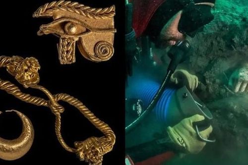 Phát hiện kho báu vô giá trong ngôi đền cổ bị chìm dưới nước, hé lộ chuyện bí ẩn thời Ai Cập cổ đại