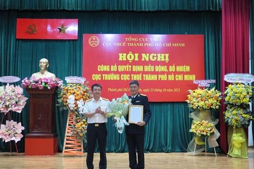 Cục Thuế Thành phố Hồ Chí Minh có Cục trưởng mới