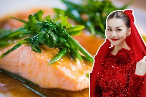 Món ăn dưỡng nhan quen thuộc Thanh Hằng ưa thích cũng xuất hiện trong tiệc cưới
