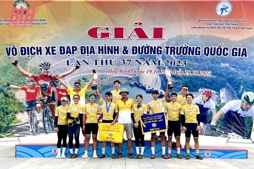 Đội tuyển xe đạp Thanh Hóa giành thành tích cao tại Giải vô địch quốc gia 2023