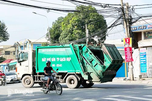 Để việc vận chuyển rác ít ảnh hưởng đến môi trường