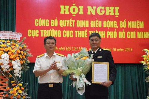 Ông Nguyễn Nam Bình làm Cục trưởng Cục Thuế Tp.HCM