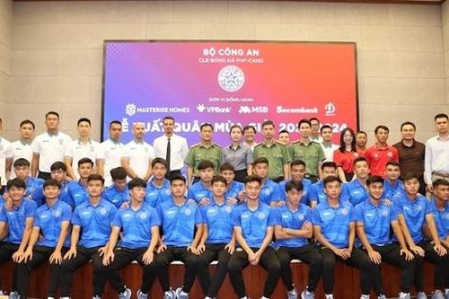 Câu lạc bộ bóng đá PVF- CAND xuất quân mùa giải 2023