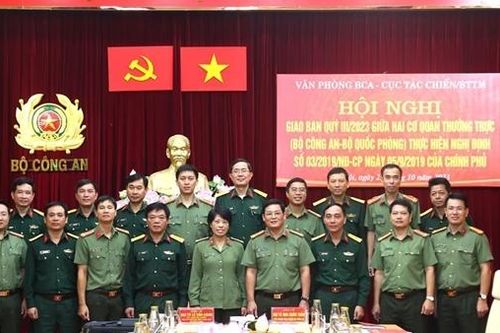 Nâng cao hiệu quả phối hợp giữa hai cơ quan Thường trực Bộ Công an – Bộ Quốc phòng
