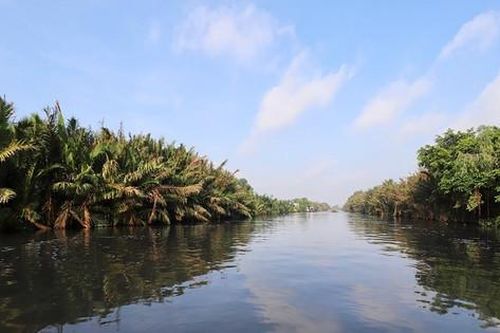 Dọc thượng nguồn sông Vàm Cỏ Đông
