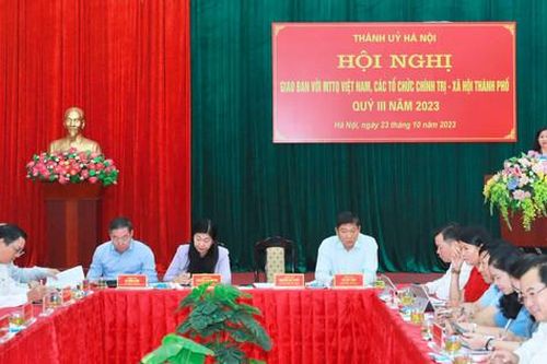 Bám sát chỉ đạo của thành phố, tập trung hoàn thành nhiệm vụ năm 2023