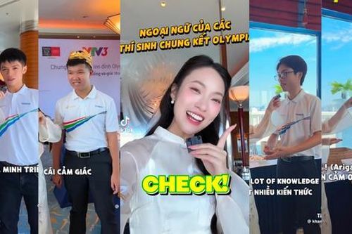 MC Khánh Vy 'check var' trình ngoại ngữ của 4 nhà leo núi Chung kết Olympia 23