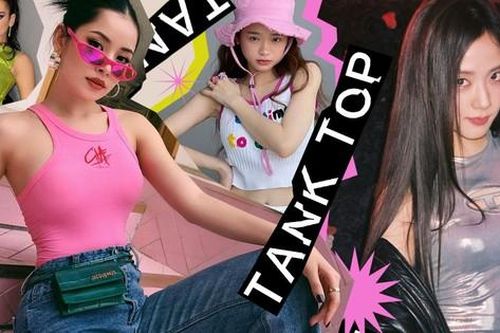 Phối đồ đơn giản mà sành điệu với tank top: Làm gilê mặc ngoài áo sơ mi quá hợp