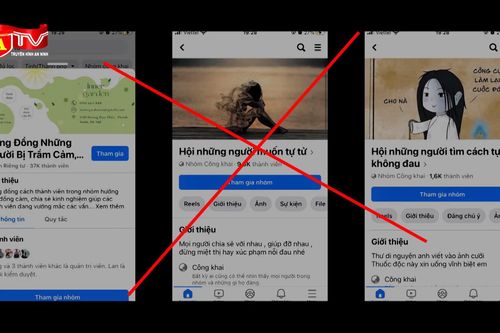 Báo động tình trạng chia sẻ, xúi giục tự tử từ các hội nhóm trên facebook