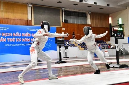 200 kiếm thủ tranh tài tại giải Đấu kiếm vô địch quốc gia 2023