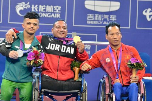 Cử tạ Việt Nam đoạt hai Huy chương đồng tại Asian Para Games 4
