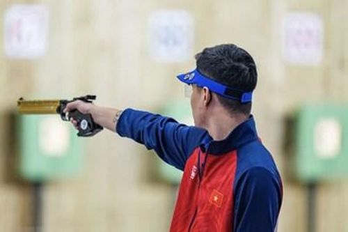 Xạ thủ Phạm Quang Huy giành huy chương đồng Giải bắn súng châu Á