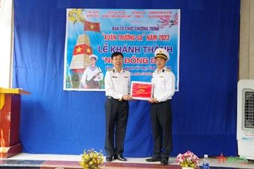 Lữ đoàn Công binh 131 khánh thành bàn giao 'Nhà đồng đội'