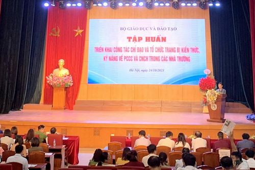 Trang bị kỹ năng phòng cháy chữa cháy cho học sinh, sinh viên