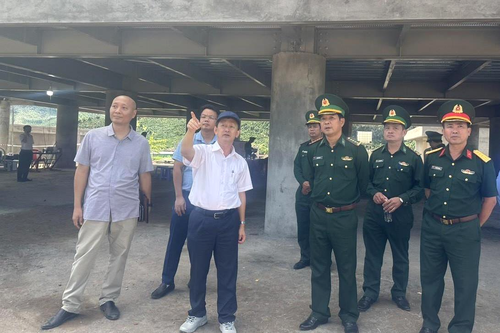 Bí thư Tỉnh ủy Kon Tum kiểm tra các công trình phục vụ Giao lưu hữu nghị Quốc phòng biên giới Việt Nam-Lào-Campuchia