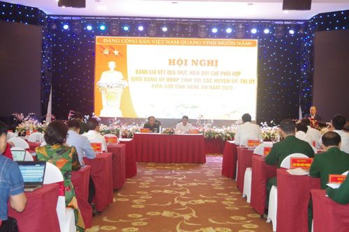 Nghệ An: Đánh giá kết quả thực hiện quy chế phối hợp giữa Đảng ủy BĐBP tỉnh và các huyện, thị ủy biên giới