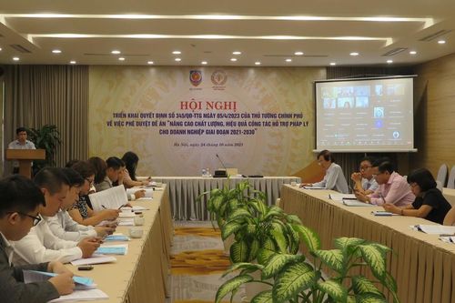 Nâng cao chất lượng, hiệu quả công tác hỗ trợ pháp lý cho doanh nghiệp