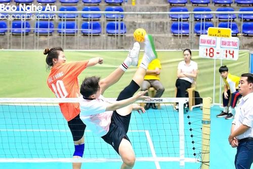 Nghệ An có Huy chương Vàng đầu tiên tại Giải vô địch Cầu mây Quốc gia năm 2023