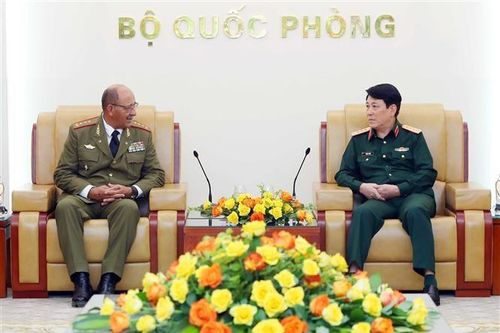 Việt Nam-Cuba thúc đẩy hợp tác về công tác chính trị trong quân đội