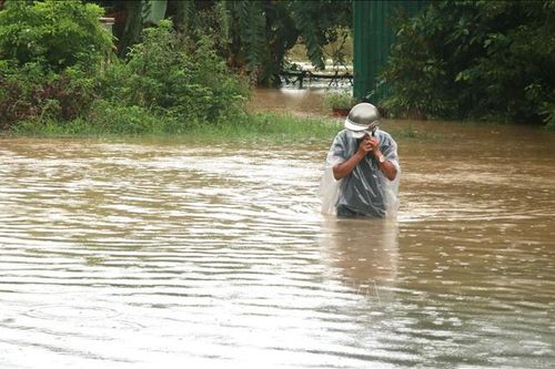 Quảng Trị: Lũ trên các sông lên nhanh, ngập lụt tại nhiều điểm
