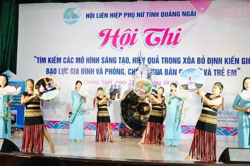Quảng Ngãi: Hội thi tìm kiếm các mô hình xóa bỏ định kiến giới, bạo lực gia đình