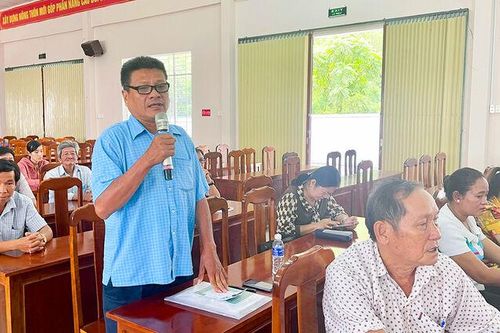 Đại biểu HĐND 3 cấp tiếp xúc cử tri TX. Tịnh Biên