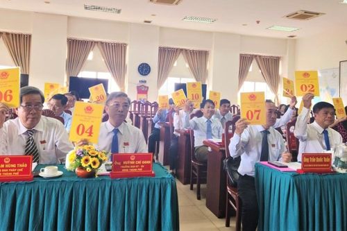 HĐND TP. Châu đốc họp chuyên đề