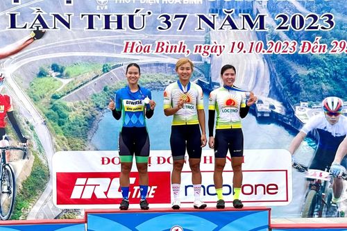 Nam Hà Nội, nữ An Giang giành giải nhất nội dung tính điểm Giải vô địch xe đạp đường trường toàn quốc