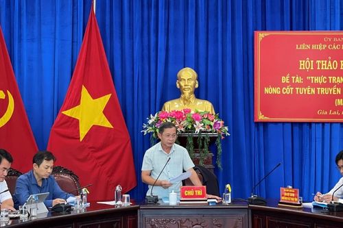 Gia Lai: Hội thảo khoa học về xây dựng lực lượng nòng cốt tuyên truyền miệng ở cơ sở