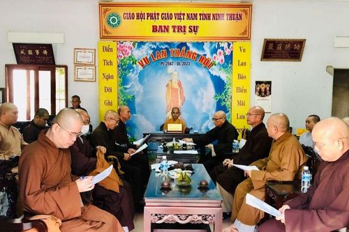 Ninh Thuận: Ban Thường trực Ban Trị sự tỉnh sẽ tổ chức khóa bồi dưỡng trụ trì vào tháng 11 tới