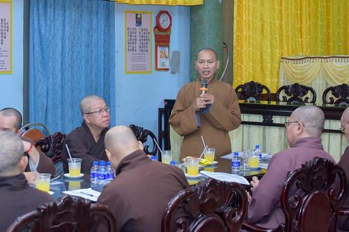 TP.HCM: Ban Trị sự GHPGVN Q.1 họp triển khai kế hoạch Phật sự cuối năm