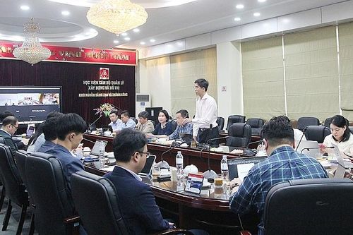 Hội nghị sơ kết năm 2023 phía Hàn Quốc 'Dự án Thành lập Trung tâm hợp tác Việt Nam – Hàn Quốc về đô thị thông minh và công nghệ xây dựng'