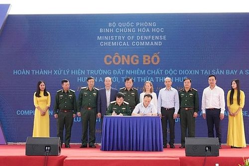 Thừa Thiên – Huế: Hoàn thành xử lý hiện trường đất nhiễm chất độc dioxin tại sân bay A So