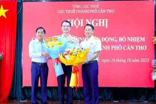 Ông Phan Tiến Lân giữ chức Cục trưởng Cục Thuế TP. Cần Thơ