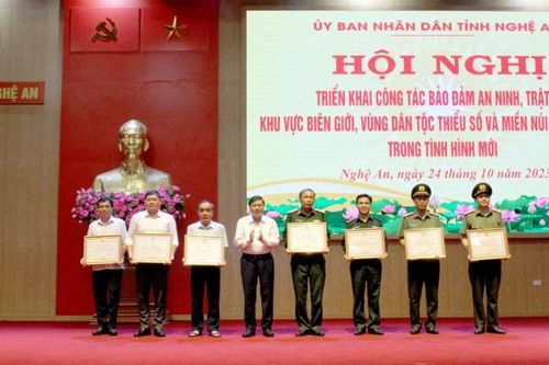 Bảo đảm ANTT khu vực biên giới, vùng dân tộc thiểu số và miền núi Nghệ An