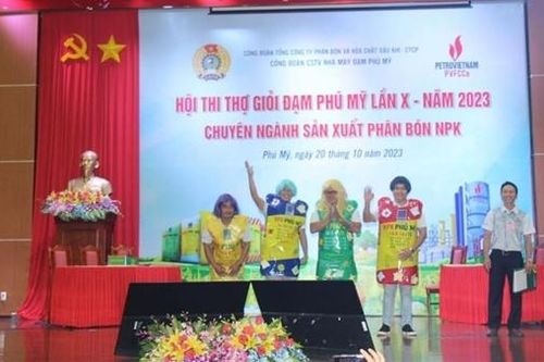 Công đoàn Nhà Máy Đạm Phú Mỹ tổ chức thành công Hội thi Thợ giỏi Đạm Phú Mỹ Lần X
