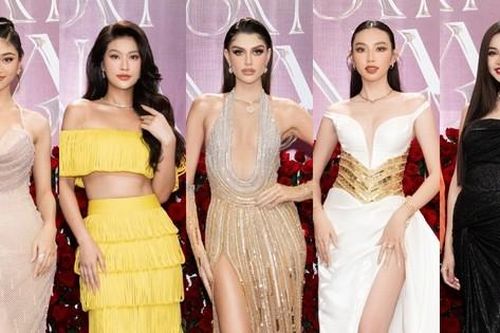 Chung kết Miss Grand 2023: Dàn Hoa - Á hậu Việt đọ sắc rực rỡ bên dàn hậu quốc tế