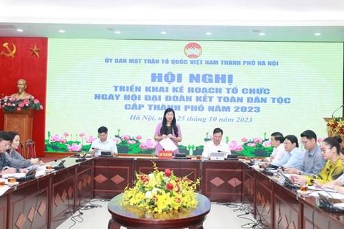 Ngày hội Đại đoàn kết cấp thành phố Hà Nội sẽ diễn ra trong 3 ngày tại phố đi bộ Trịnh Công Sơn