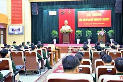 Bộ Tổng Tham mưu khai mạc lớp bồi dưỡng kiến thức quốc phòng và an ninh năm 2023