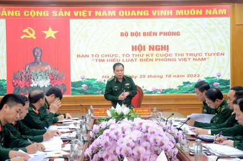 Dự kiến Cuộc thi trực tuyến 'Tìm hiểu Luật Biên phòng Việt Nam' diễn ra từ ngày 20/11/2023