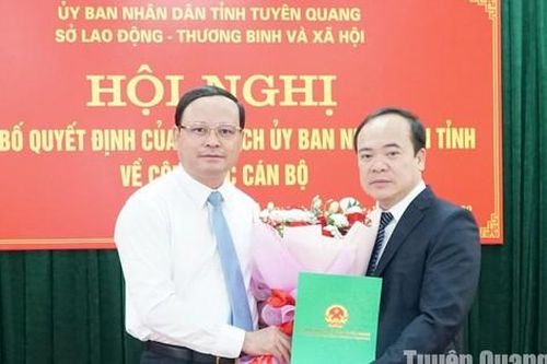 Bản tin 8H: Bổ nhiệm Chủ tịch UBND thành phố Tuyên Quang giữ chức Giám đốc Sở