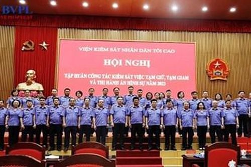 Tập huấn công tác kiểm sát việc tạm giữ, tạm giam và thi hành án hình sự