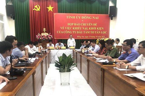 Đồng Nai thông tin về việc khởi kiện của Công ty Dâu Tằm tơ Tân Lộc